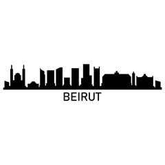 Obraz premium Beirut skyline