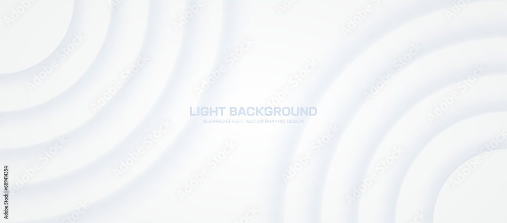 Wall mural ethereal light lines blend seamlessly in this neumorphic style 3d abstract vector background. high-t