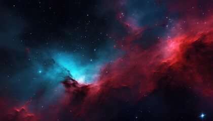 Fototapeta premium Space Nebula Background, Wallpaper of deep space, the universe