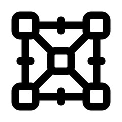 Data Complexity Line UI Icons