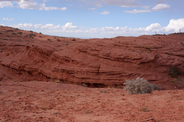 Rear Entrance Upper Antelope Canyon in Lake Powell Navajo Tribal Park Arizona Photo