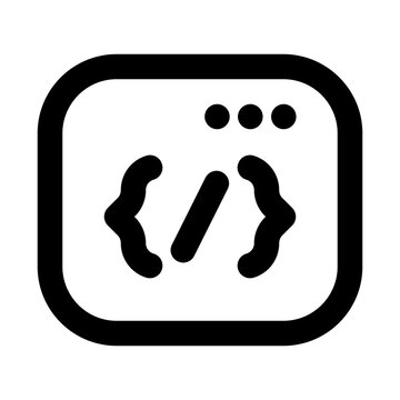 Code Line UI Icons