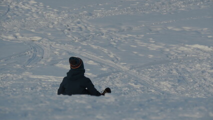 Fototapeta na wymiar hiver au Quevbec