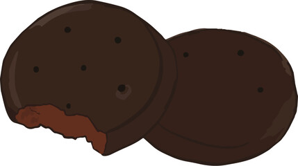 Girl Scout Cookies - Vector Art