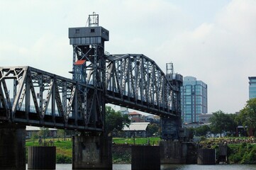 Fototapeta premium bridge over the river