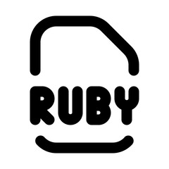 Ruby Line UI Icon