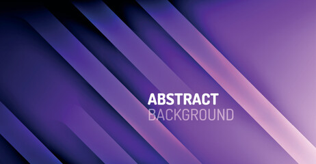 Fototapeta premium Dynamic Bright Colorful Lines, Shadow Style Stripes Geometric Vector Illustration For Wallpaper, Banner, Background, Card, Book Illustration, landing page