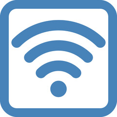 Wi-Fi icon animated vector