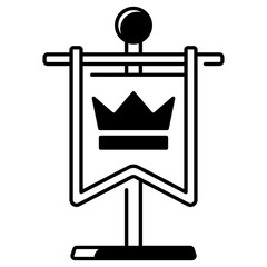 King Flag Icon