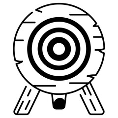 Archery Target Icon