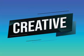 creative word concept vector illustration with lines 3d style for social media landing page, template, ui, web, mobile app, poster, banner, flyer, background, gift card, coupon, label, wallpaper	
