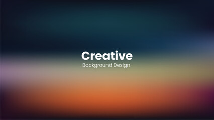 Vector colorful abstract gradient background