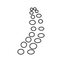 Line Stones Path Element