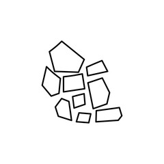 Line Stones Path Element