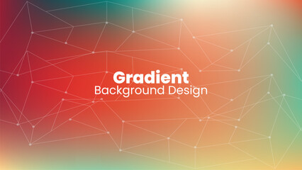 Vector colorful abstract gradient background