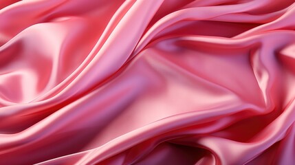 Obraz premium Smooth Elegant Pink Silk Satin Texture, Background Image, Desktop Wallpaper Backgrounds, HD