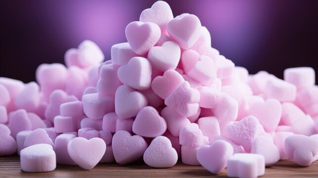 Sweet One Valentines Heart Made Sugar, Background Image, Desktop Wallpaper Backgrounds, HD