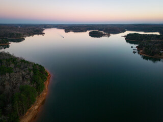 Lake at Sunset