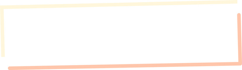 Line Textbox Aesthetic Element