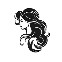 Modelo de Elegância, Beleza Radiante em um Cenário Branco Deslumbrante