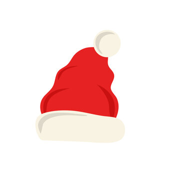 Santa Claus hats illustration