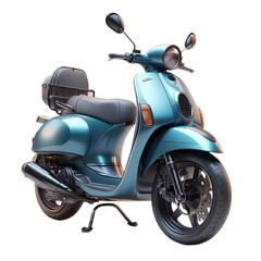 realistic a scooter isolated on transparent background
