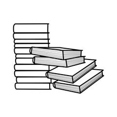 pile of book