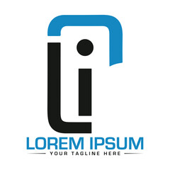 LI Logo Design Creative and Modern Logo Design