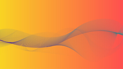 Vector background wave, Colorful abstract background.