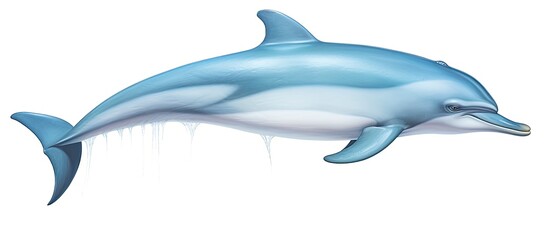 The most numerous dolphins globally are the medium-sized common dolphins, measuring 6 to 8 ft.