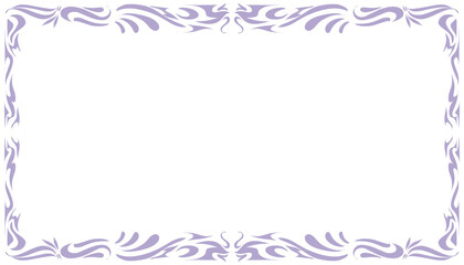 Obraz premium Abstract background with a purple theme frame. Perfect for wallpaper, invitation cards, envelopes, magazines, book covers.