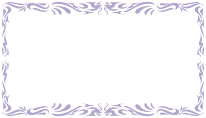 Abstract background with a purple theme frame. Perfect for wallpaper, invitation cards, envelopes, magazines, book covers.