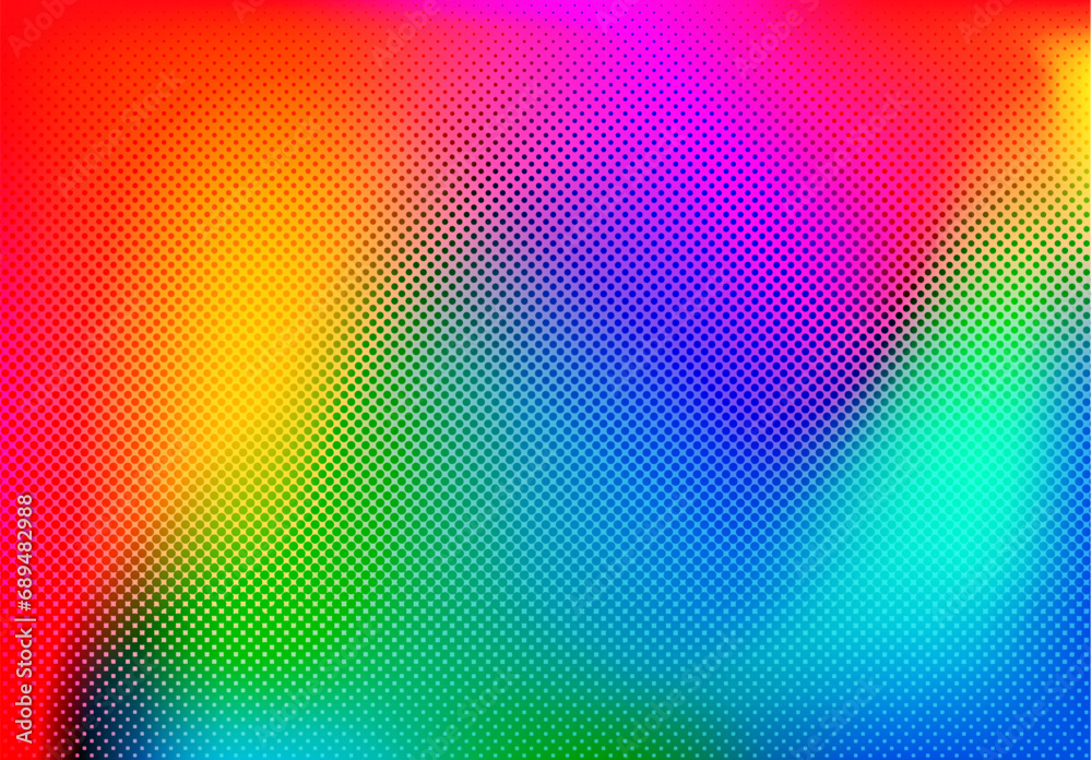 Aufkleber background colorful halftone gradient vector