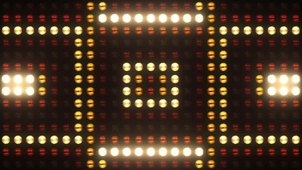 Dive into the mesmerizing world of rhythm and golden light experience the electrifying beats, the vibrant dance, and the abstract wonders of DJ concert VJ loop animation. Each flicker of light - Powered by Adobe