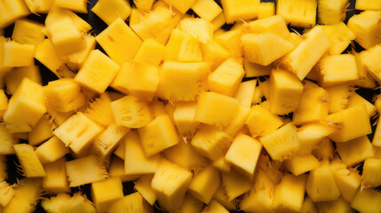 Food vegetarian cut sweet background yellow closeup fruit organic healthy diet fresh