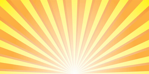 Obraz premium Sunburst vector illustration with a radiant background, conveying a retro aesthetic