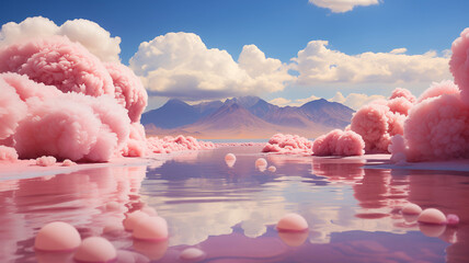 abstract HDRI environment map, rendering Generative