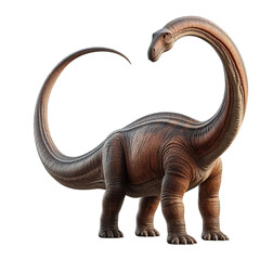 Obraz premium Brontosaurus Isolated on white