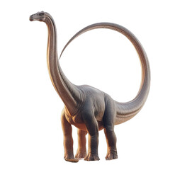 Obraz premium Brontosaurus Isolated on white