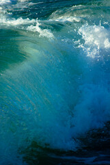 Waves Crashing - Close Up