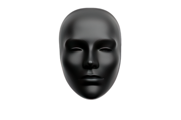 Black Mask Isolated