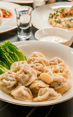 dumplings with meat