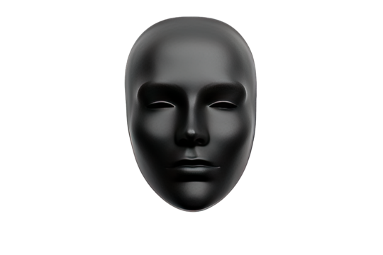 Black Mask Isolated
