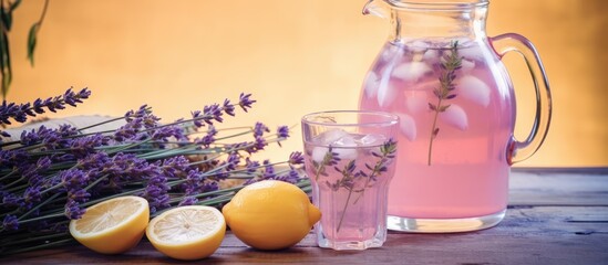 Healthy and delicious lavender lemonade. Made with homemade lavender honey syrup. A refreshing,...
