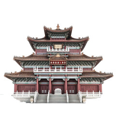 Fototapeta premium Chinese Temple Building