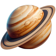 Saturn Planet Isolated