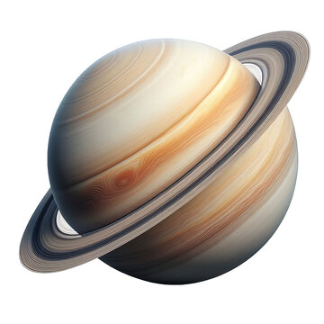 Saturn Planet Isolated