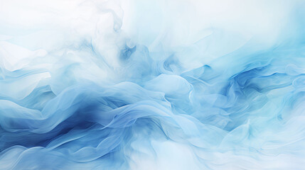 Fototapeta premium Rippling waves, dynamic flow, and aqua abstract art. Elegance, motion, and fluid design captured in a captivating depiction of water waves.