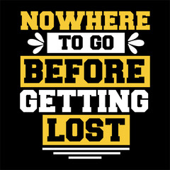 nowhere to go before getting lost svg
