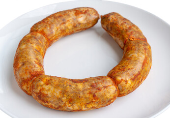Traditional Georgian sausage Kupati, mainly produced in the Mingrelia region